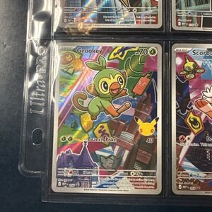 Pokemon First Partner Illustration Rare Set Series 2 Complete 9 Card Lot NM